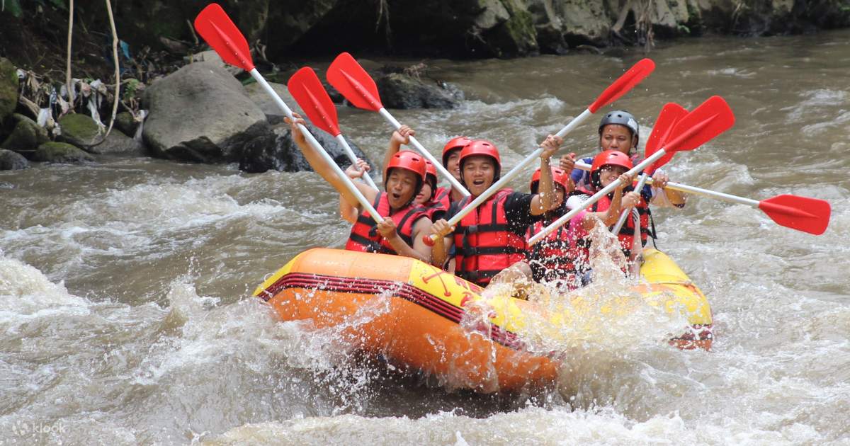 Pesan Ayung River White Water Rafting di Bali Online Klook Indonesia